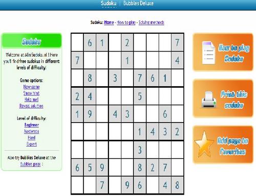 Product picture MiniSudoku online game
